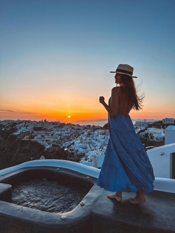 Captain John Villas Oia - Caldera & Sunset View מראה חיצוני תמונה